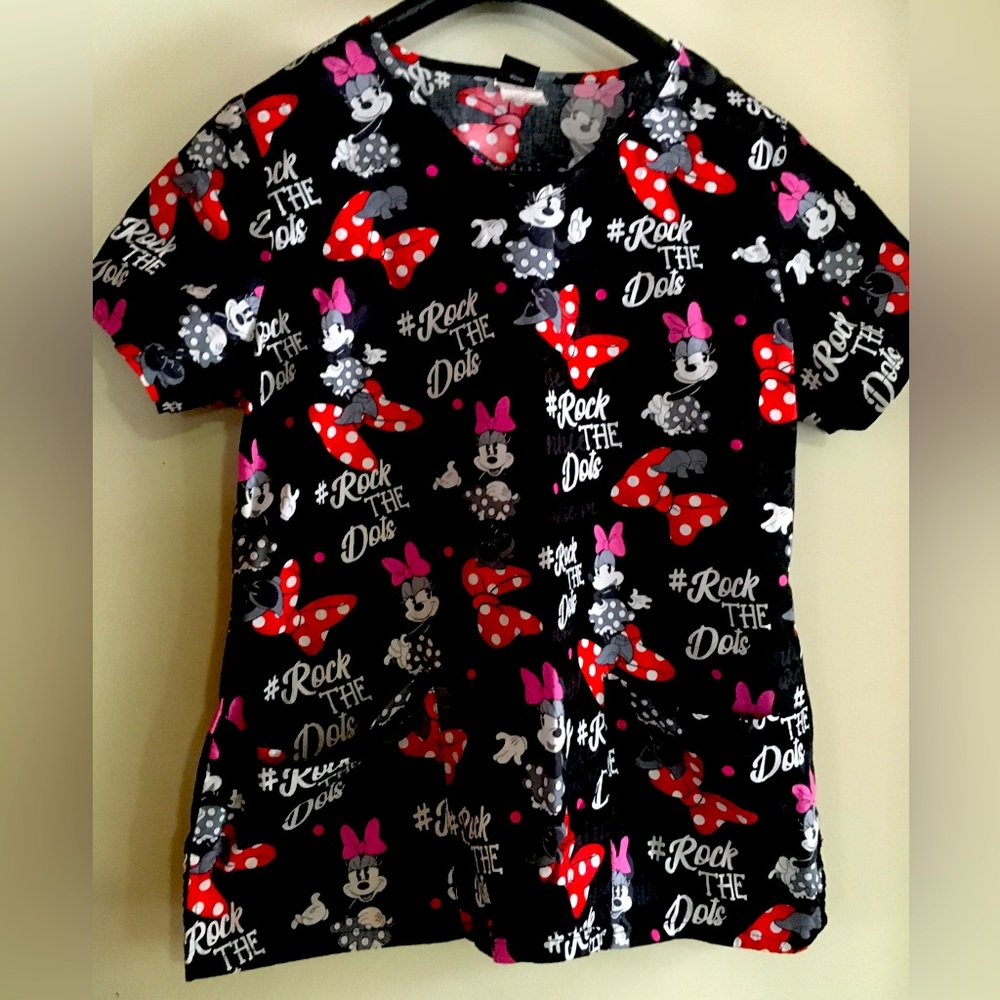Disney Scrub shirt